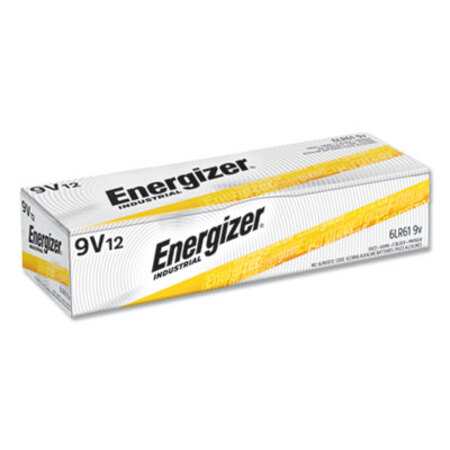 Battery Industrial Alkaline 9V (12/BX 6BX/CS) by Energizer Battery, Inc.  ID EVE-EN22